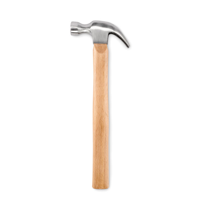 GiftRetail MO2276 - CRACKER Marteau à griffes en bois