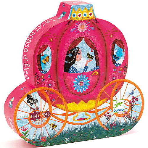 Djeco puzzel de koets van elise (54st)