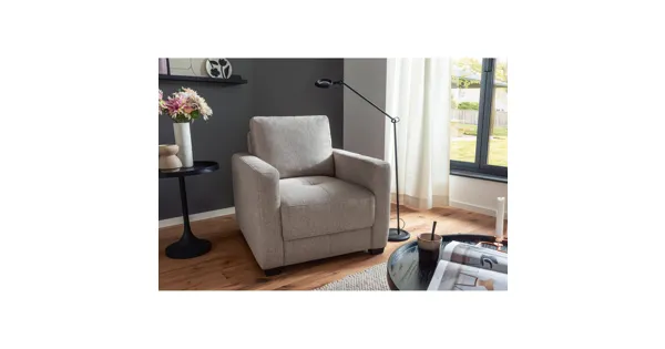 Sessel Pierre Stoff Novaclean taupe