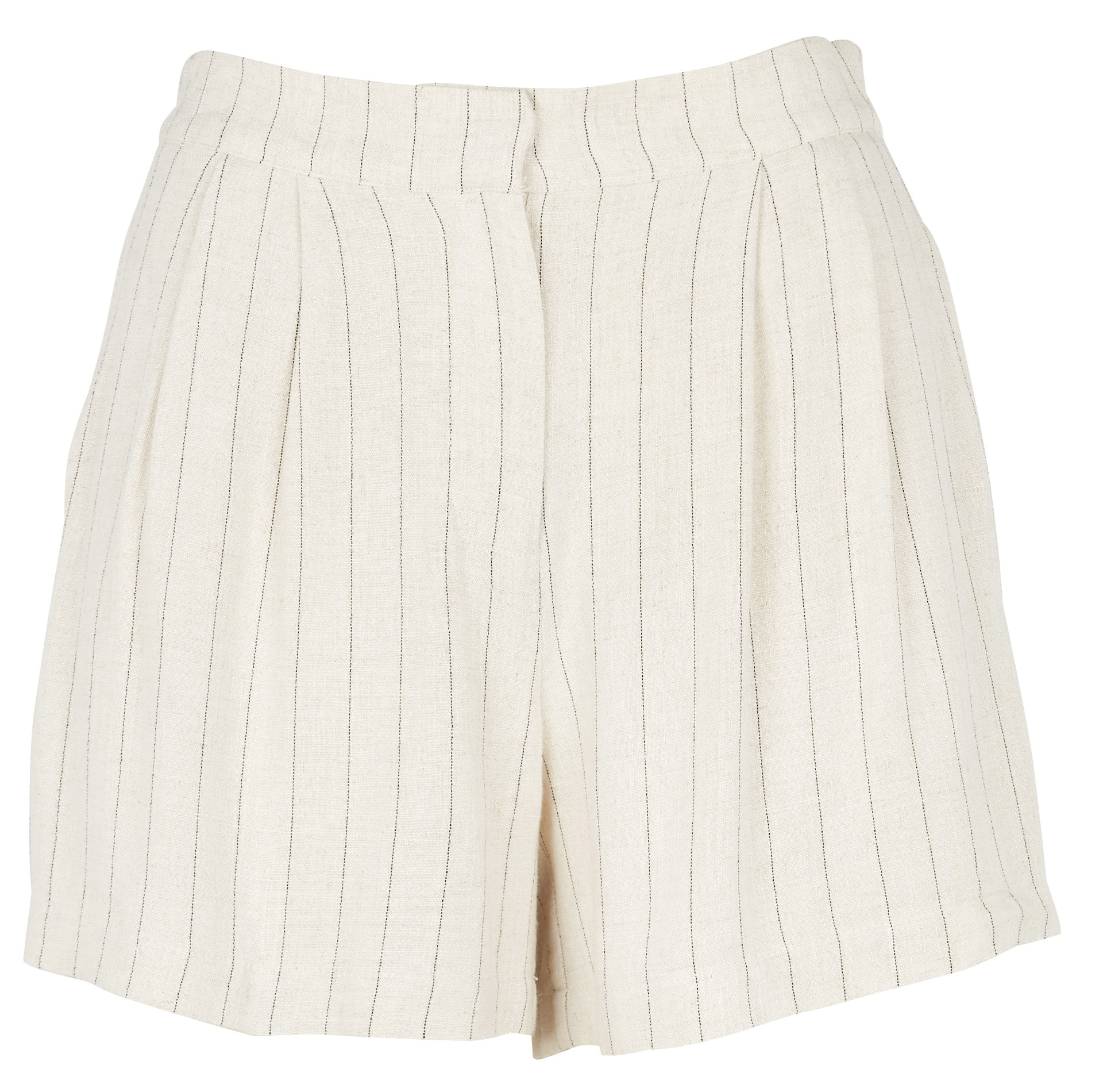 Short à rayures | Beige