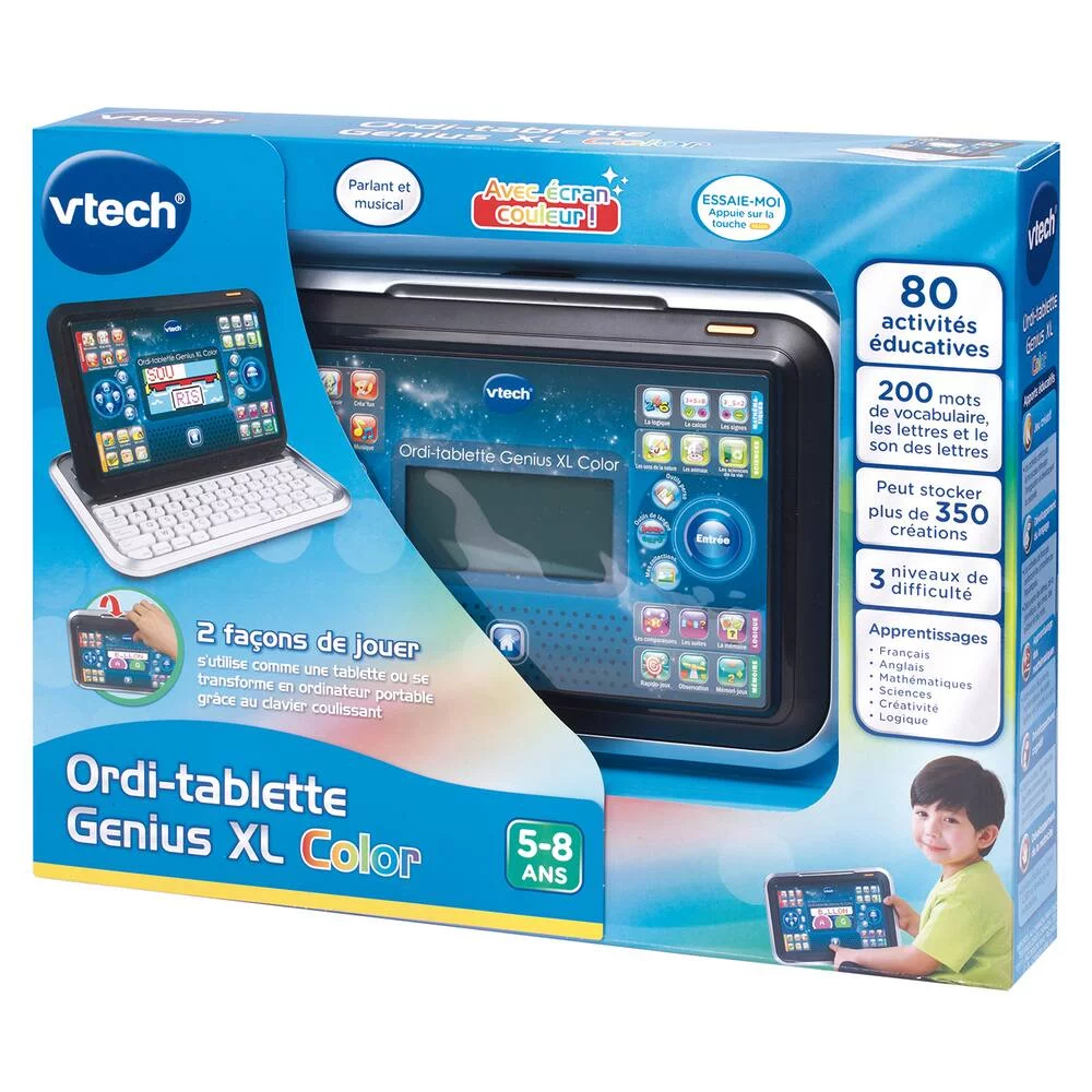 ORDI TABLETTE GENIUS XL COLOR NOIR