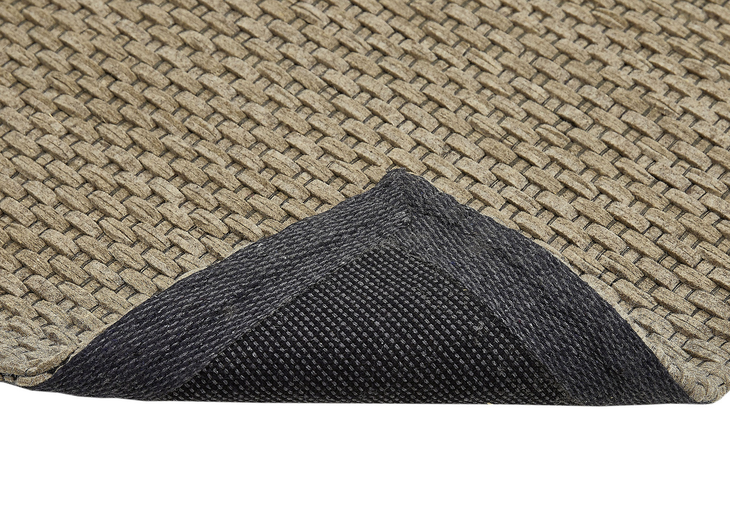 Flachwebteppich aus 100% Wolle