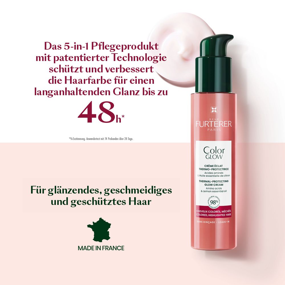 RENE FURTERER Color Glow Hitzeschützende Farbglanz-Creme- für coloriertes, gesträhntes Haar