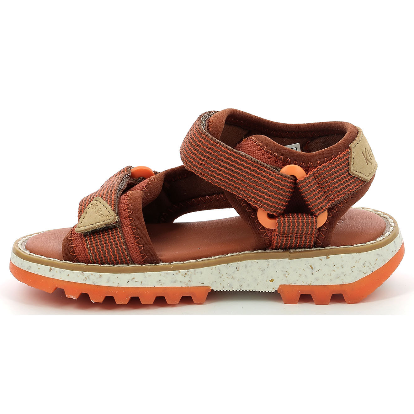 Kickers Sandales Kickclock marron/orange