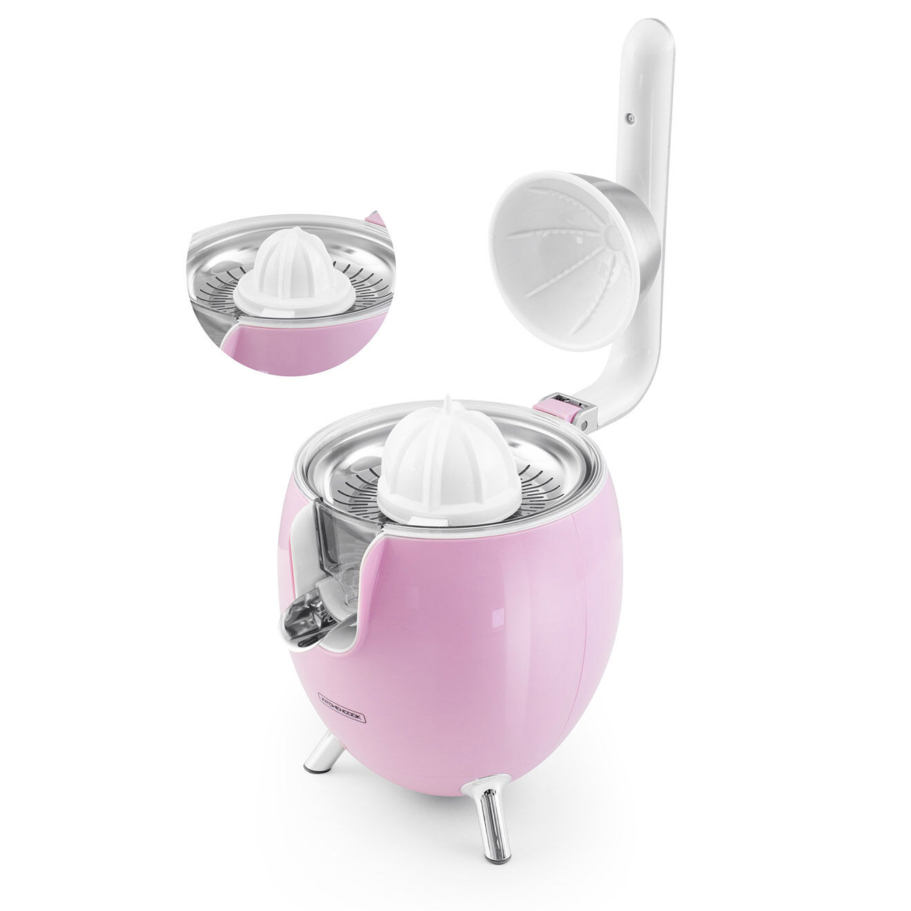 Kitchencook Presse-Agrume électrique rose - 550 ml