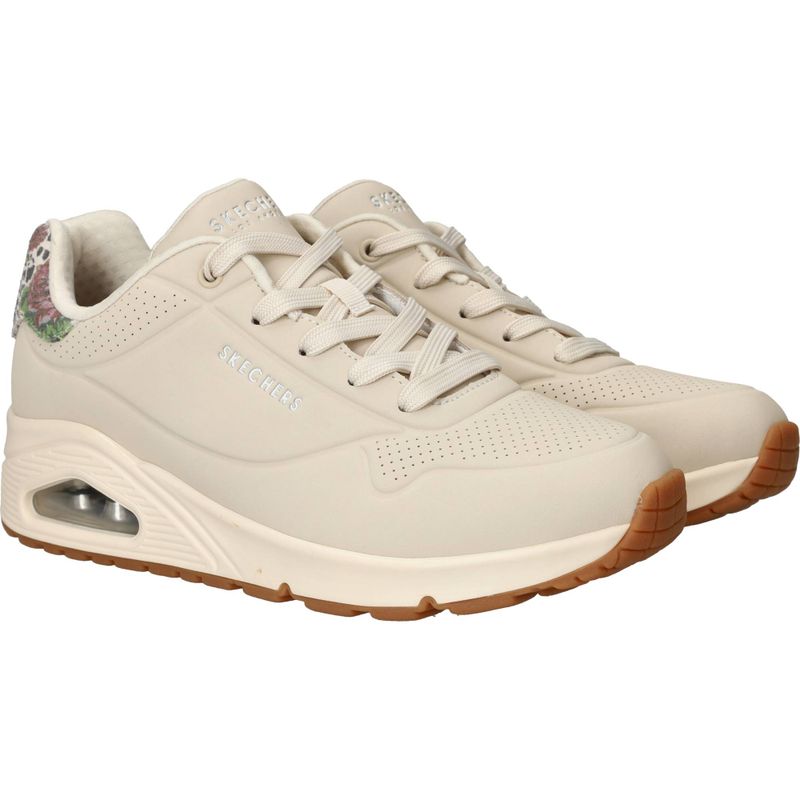 Skechers Uno Jungle Nite Sneakers Beige Dames