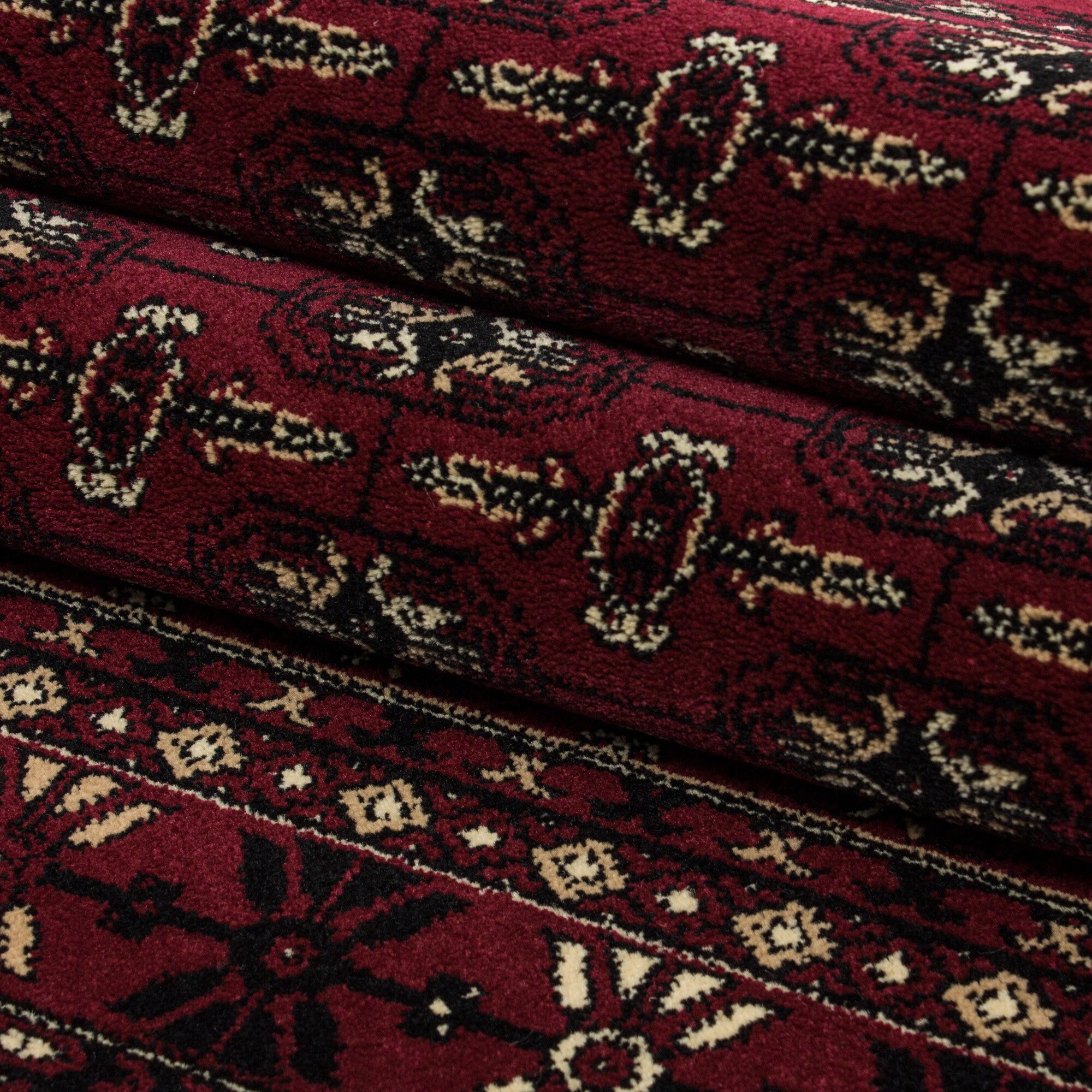 Wunderschöne MARRAKESH Orient-Dekor Traditional rechteckig HöheKurzflor 12 mm