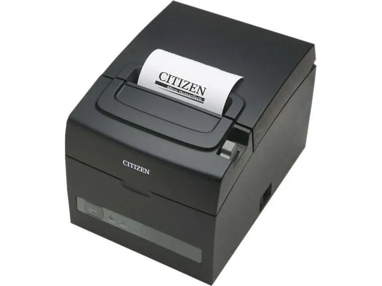 Citizen CT-S310II - Kvitteringsprinter - to-farvet (monokrom) - termisk linje - Rulle (8 cm), Rulle (5,8 cm) - 203 dpi - op til 160 mm/sek. - USB, seriel - skærer - sort