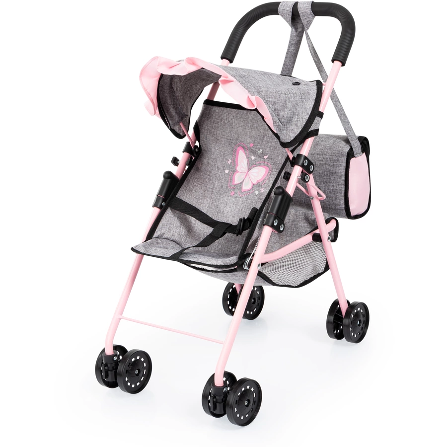 bayer Design Buggy Set mit Reisebett, Spielbogen und Zubehör