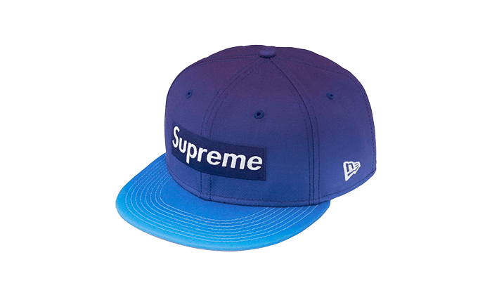 Supreme New Era Gradient Box Logo Blue