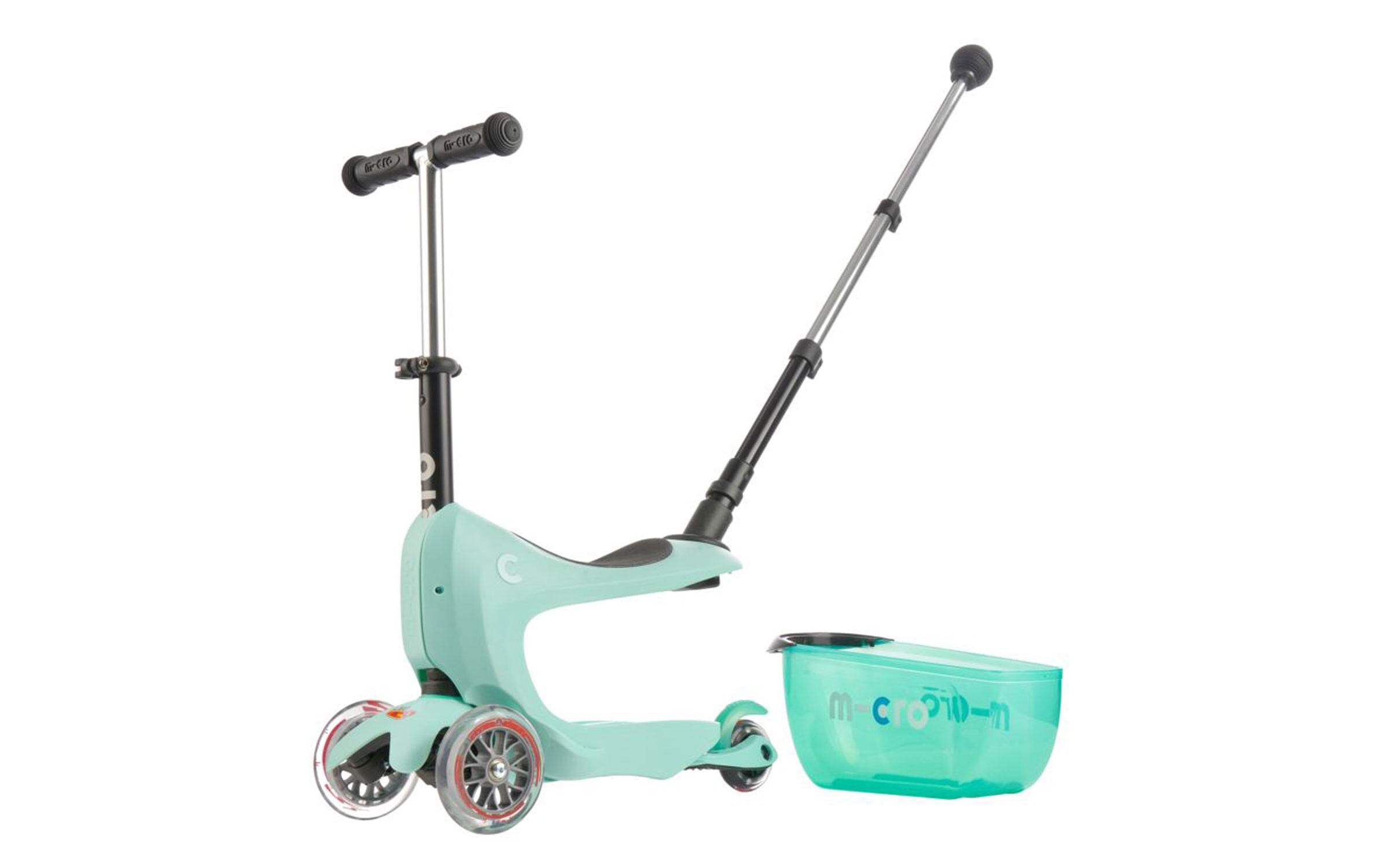 Kickboard Mini2go Deluxe Plus Mint<br>Scooter mit Sitz
