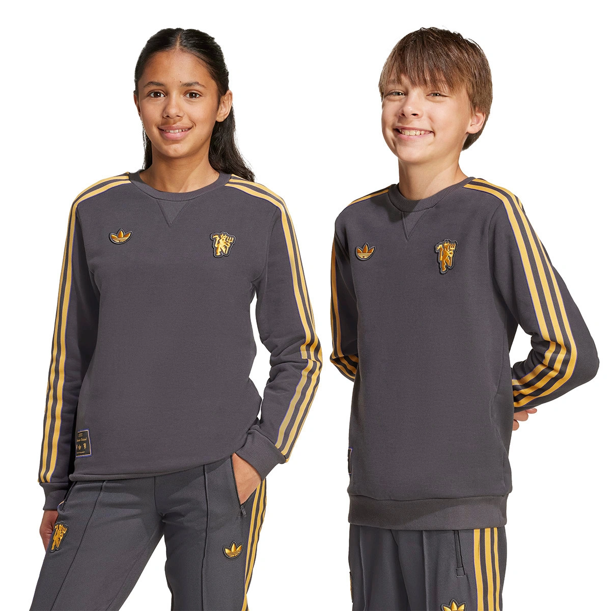 Sweatshirt adidas Manchester United Fanswear Icons Fanswear 2025-2026 Criança