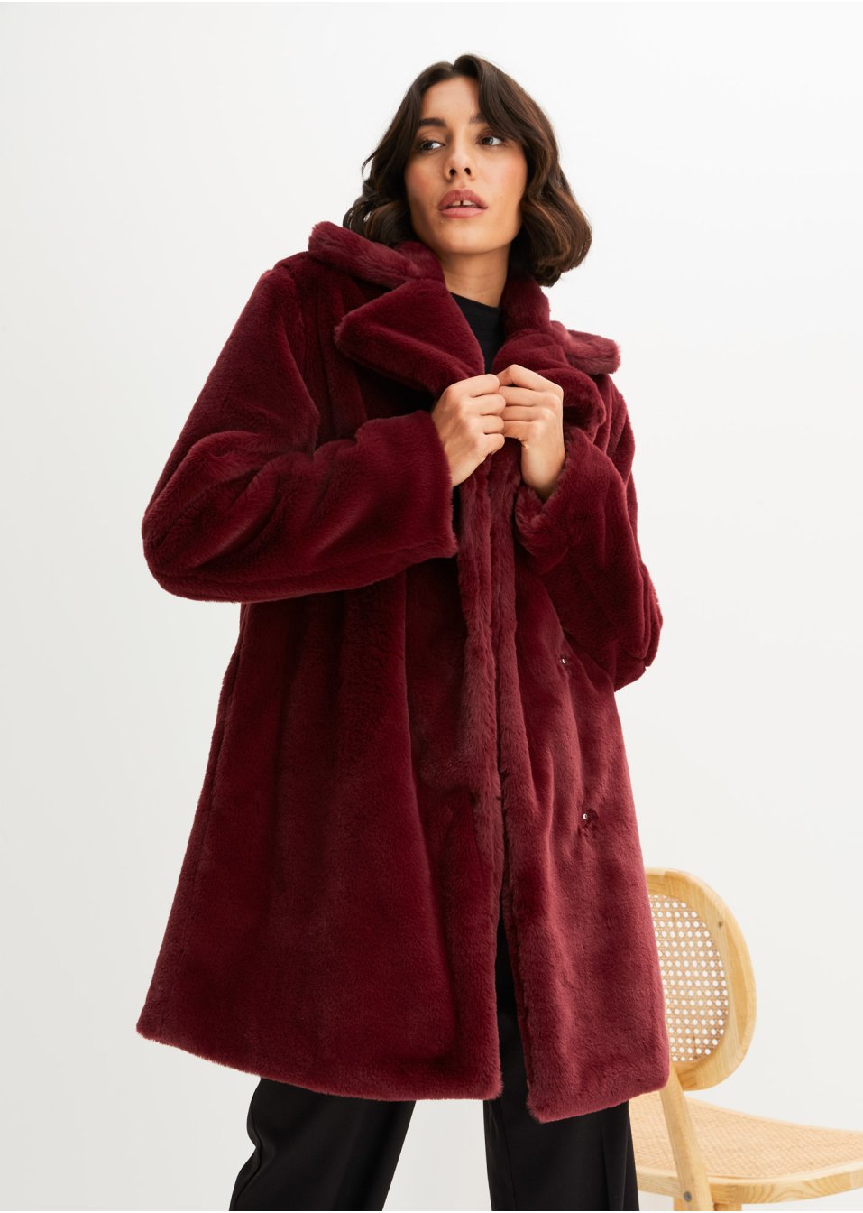 Veste longue douillette