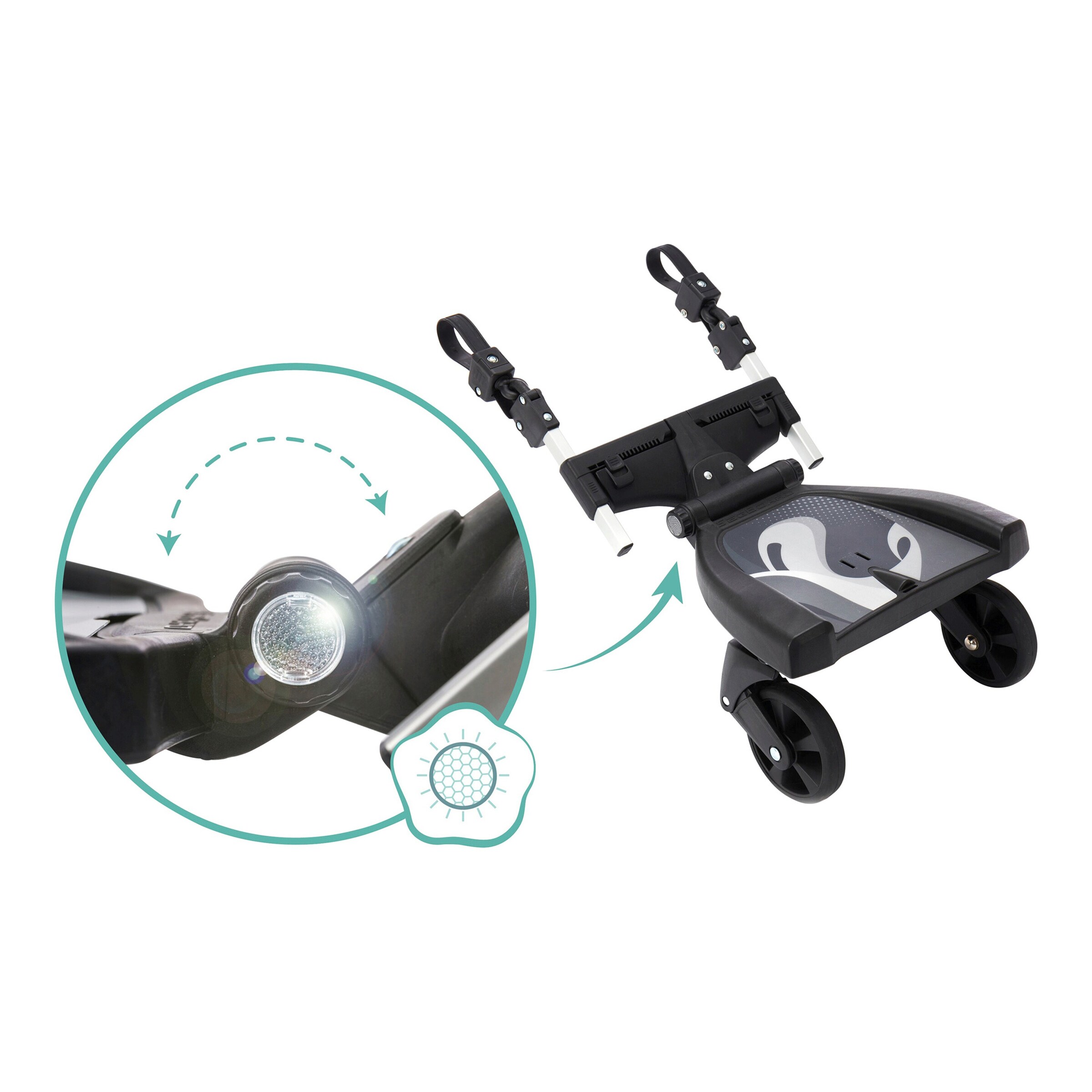 Fillikid Buggy-Board Filliboard 180° für Kinderwagen