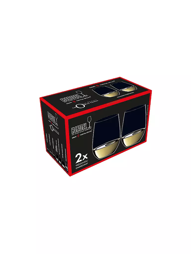 RIEDEL Weissweinglas 2er Set Viognier / Chardonnay Gläser O WINE TUMBLER 320ml transparent