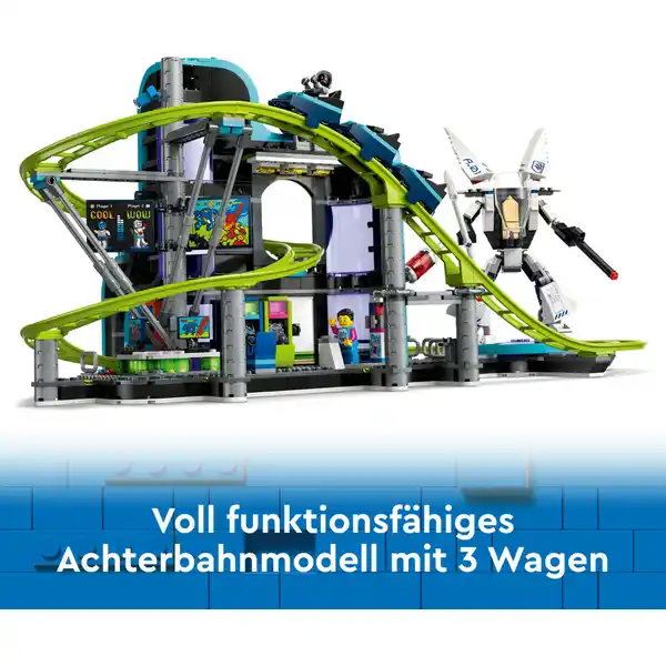 60421 Achterbahn mit Roboter-Mech