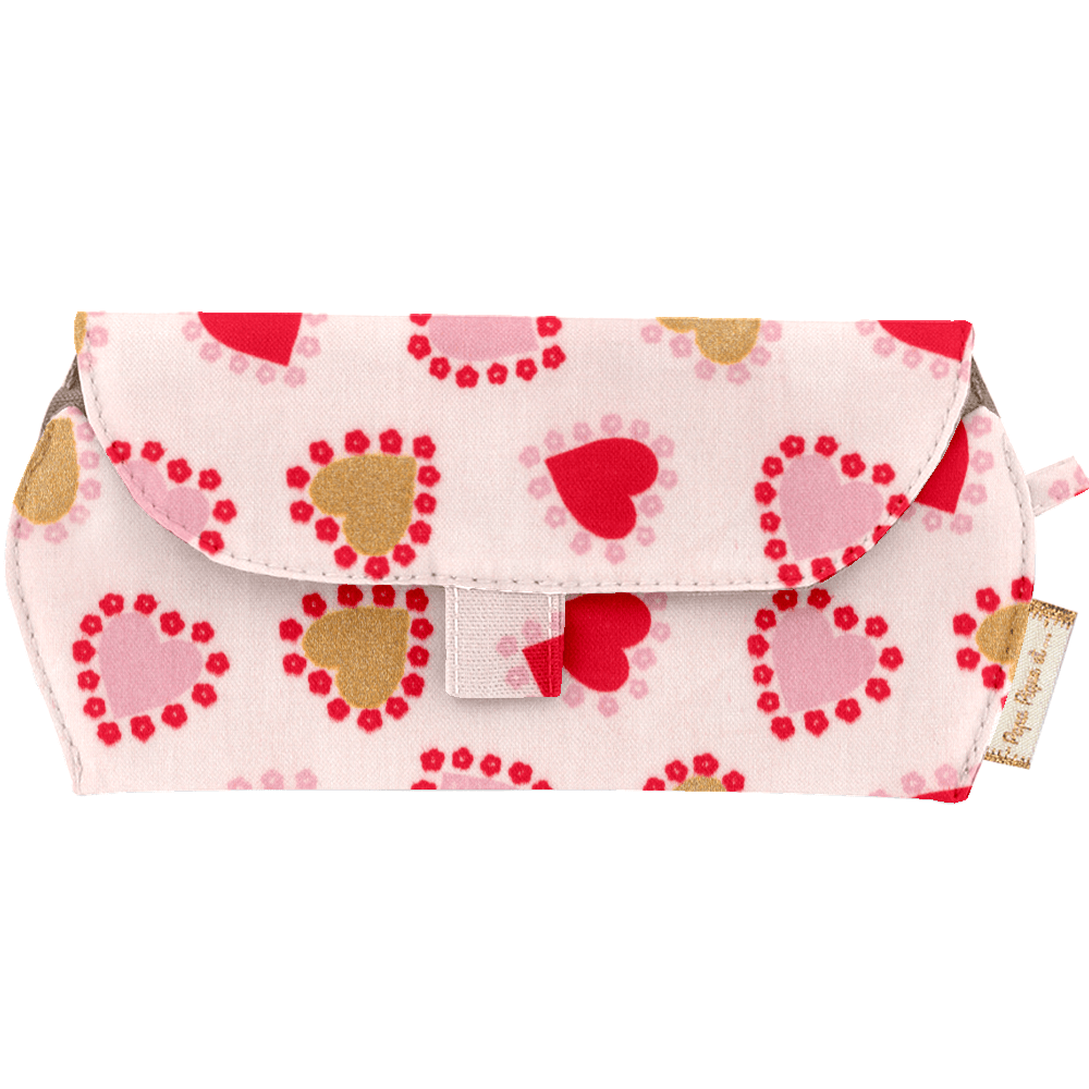 Etui À Lunettes Petits Coeurs
