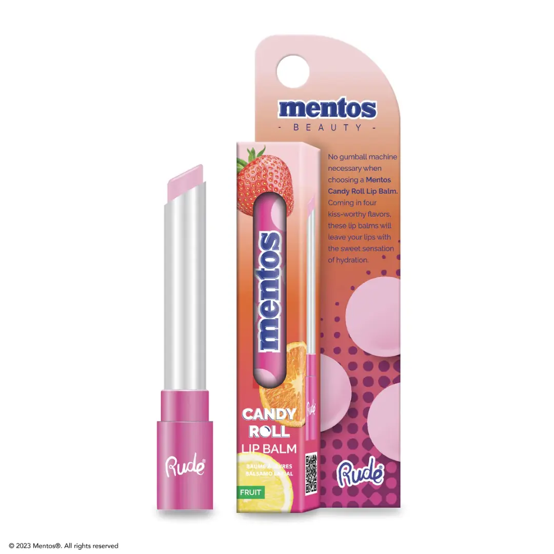 x Mentos Candy Roll Lip Balm Fruit