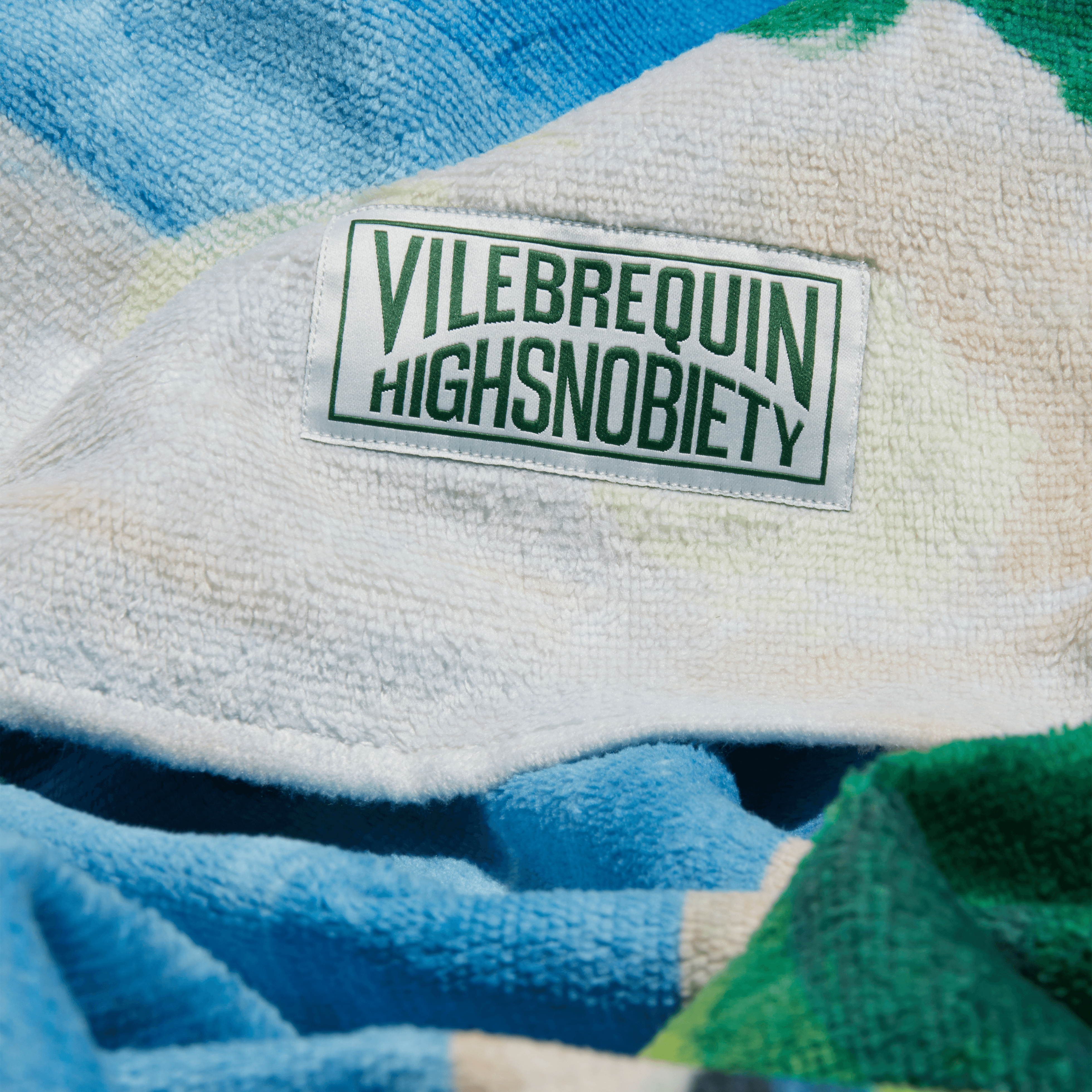 Serviette en coton organique unisexe 360 Landscape - Vilebrequin x Highsnobiety | Site Vilebrequin | SCLZ3251