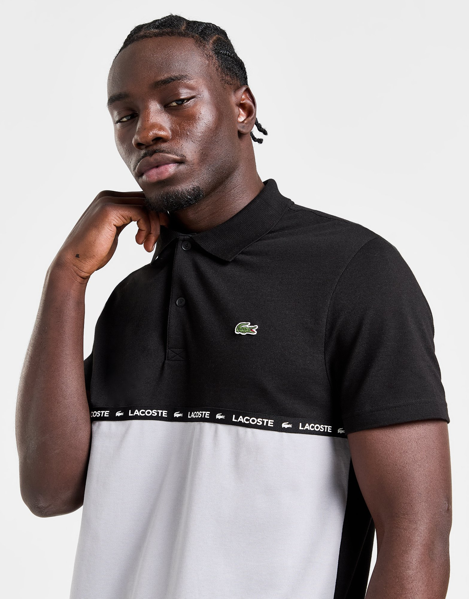 Lacoste Polo Colour Block Homme