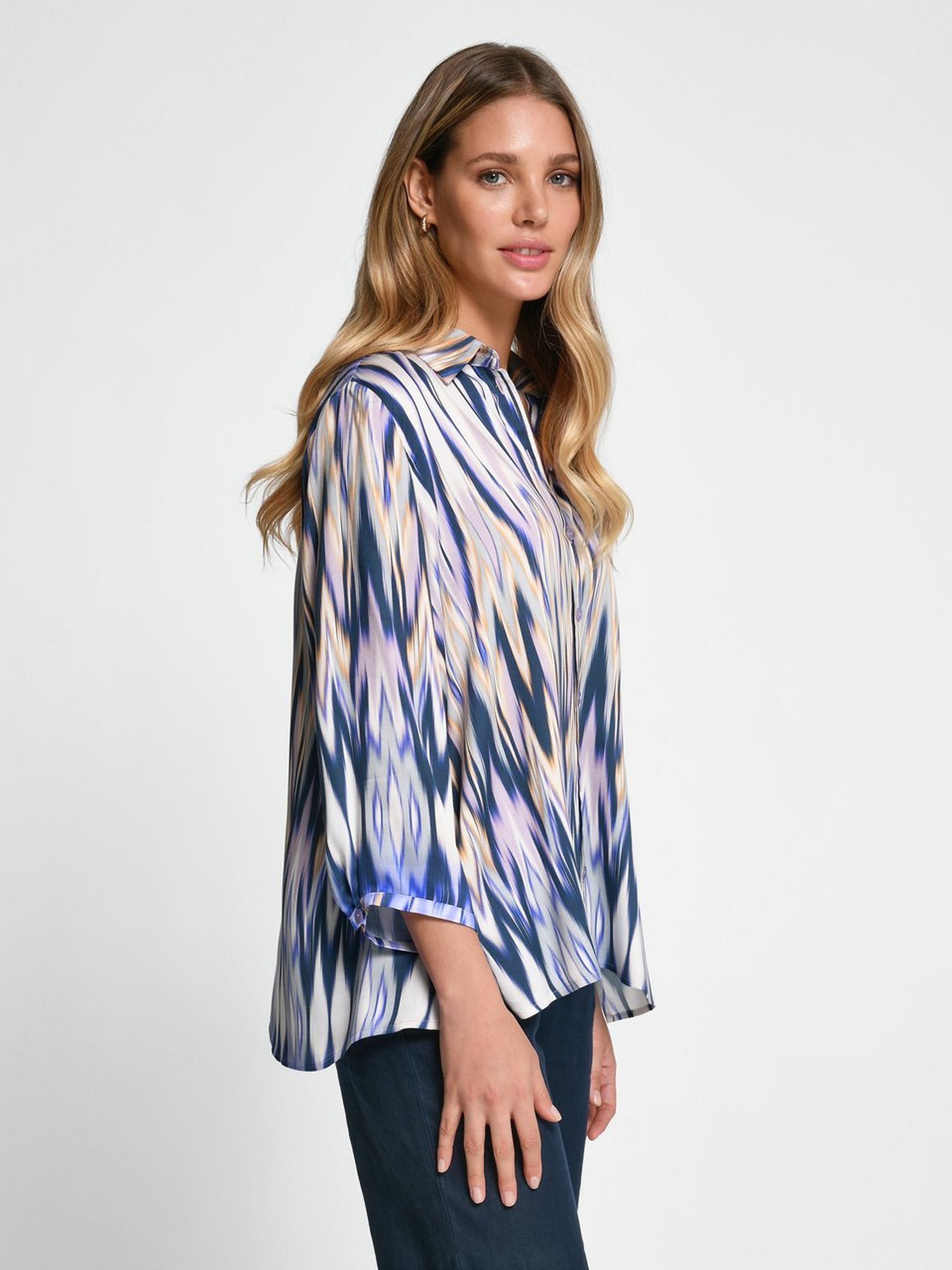 Bluse mit 3/4-Arm