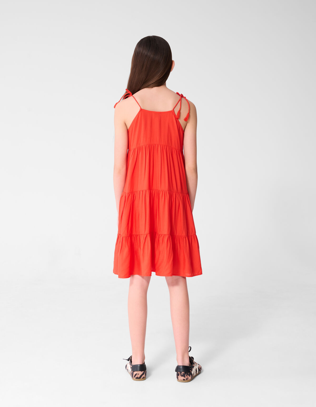 Layer Jurk Oranje