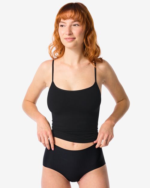 slip taille haute correction medium noir