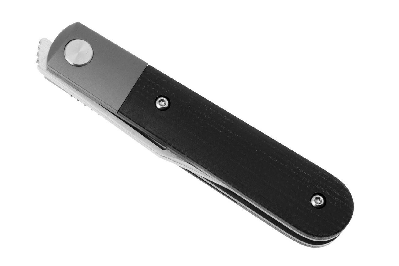 Böker Plus Modern Barlow 01BO932 Nitro-V, Black Micarta, zakmes