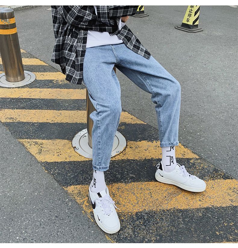 POSI - Cropped Tapered Jeans