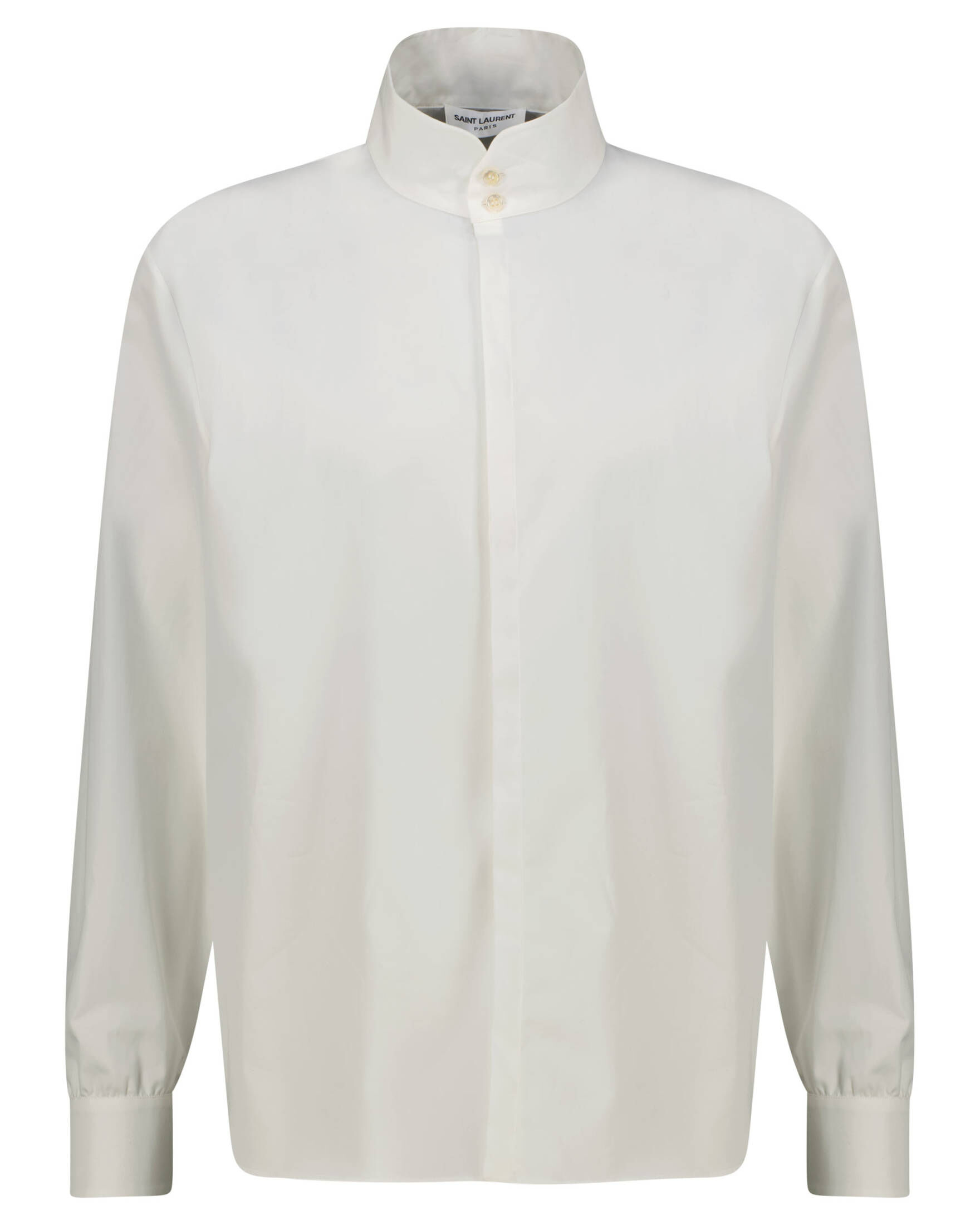Saint Laurent| Herren Hemd aus Baumwollpopeline