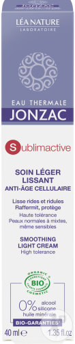 Jonzac Eau Thermale Sublimactive Soin Léger Jeunesse Immédiate 40ml