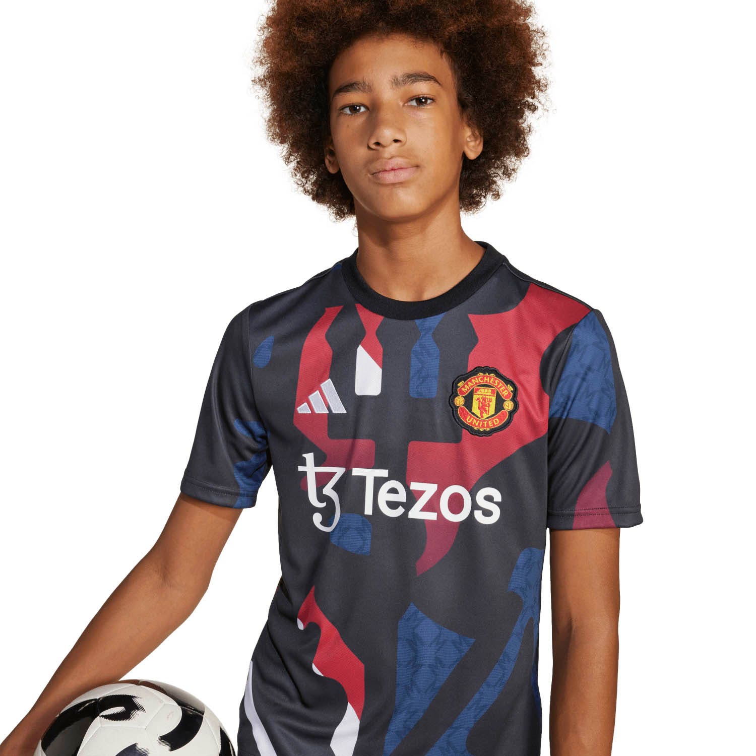 adidas  Manchester United Pre-Match Shirt Kids