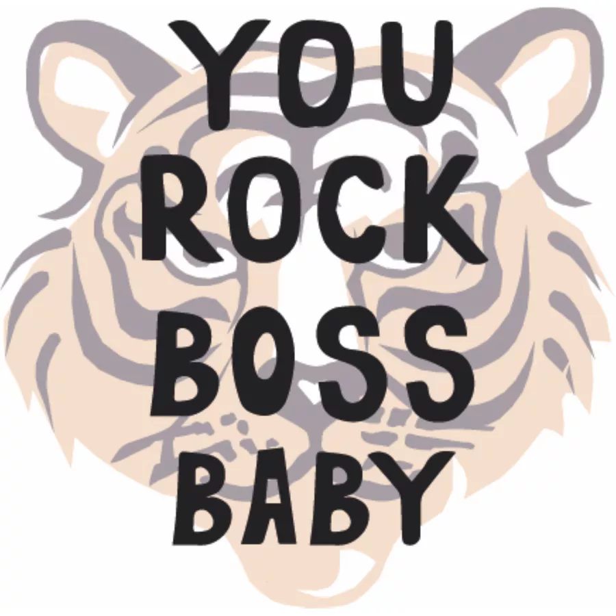 Liliput Langarmshirt Rock Boss Baby ecru