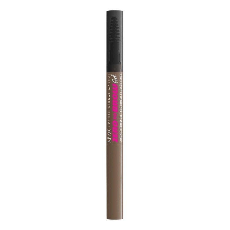 NYX Professional Makeup Zero To Brow Longwear Brow Gel Ash Brown 05 2ml
