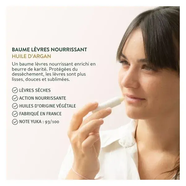 Bálsamo Labial Nutritivo de Argan Le Petit Olivier 4g