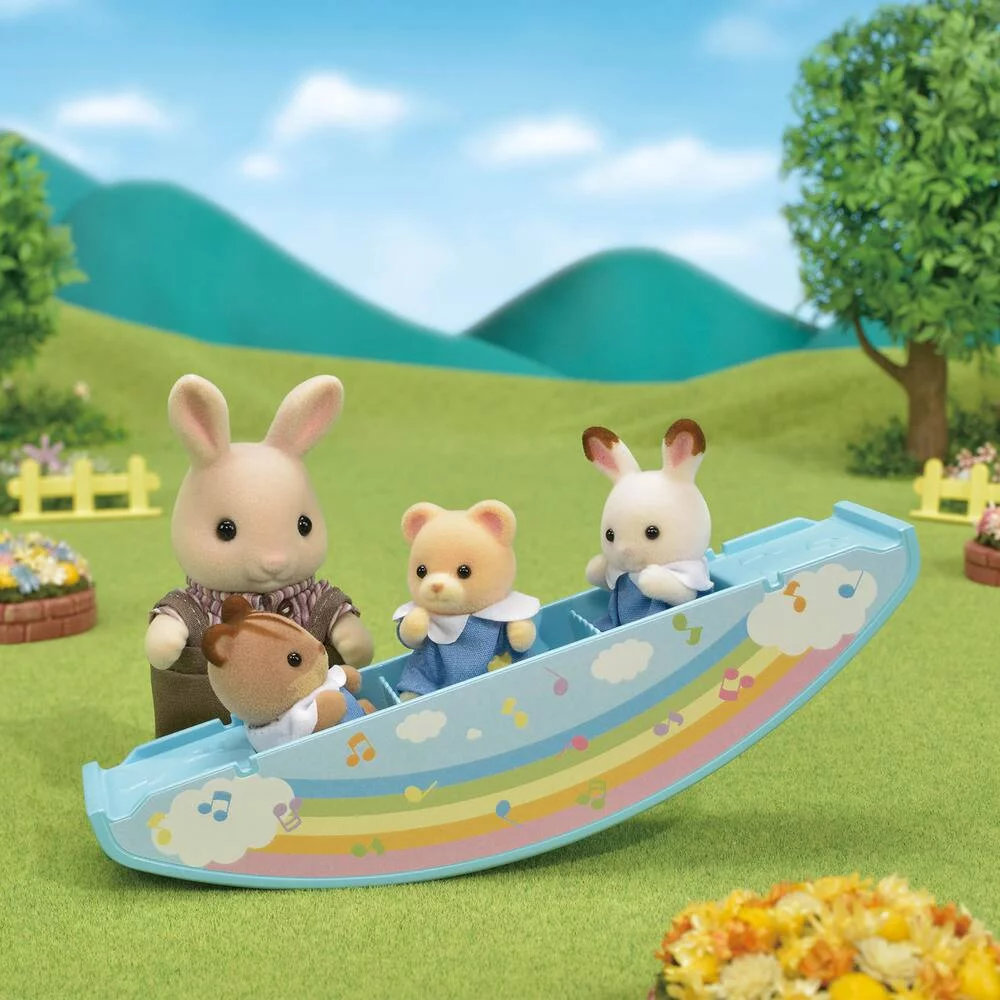 LE BUS ARC-EN-CIEL - SYLVANIAN VEHICULES
