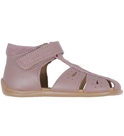 Pom Pom Sandalen - Starter-Drops Klettband - Dusty Lavender