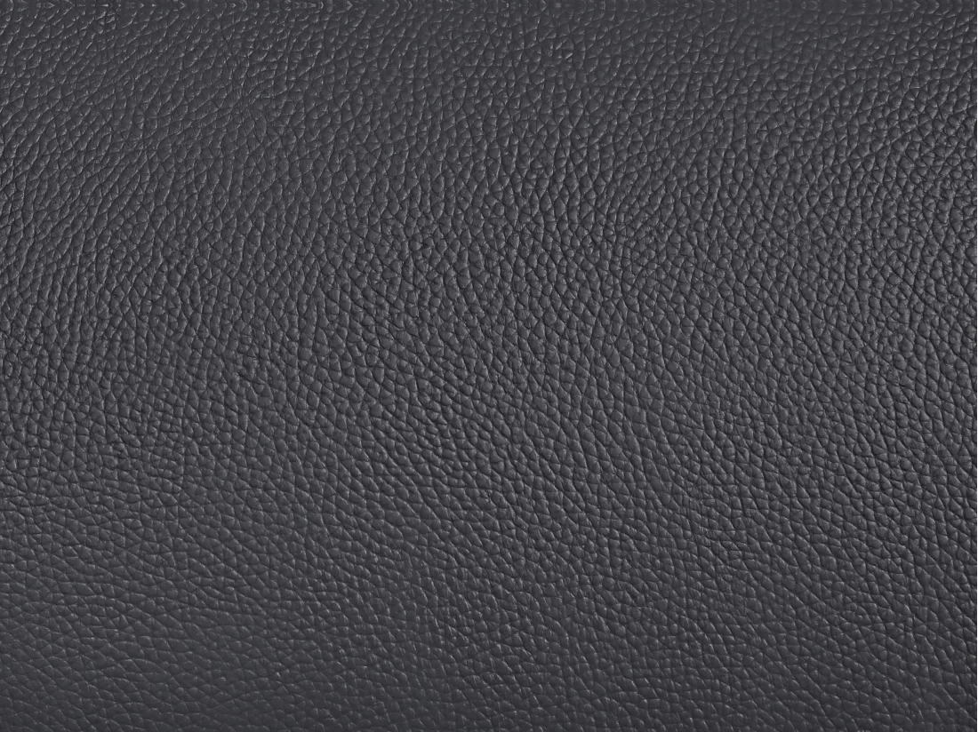 Fauteuil en cuir de buffle noir DINNIA