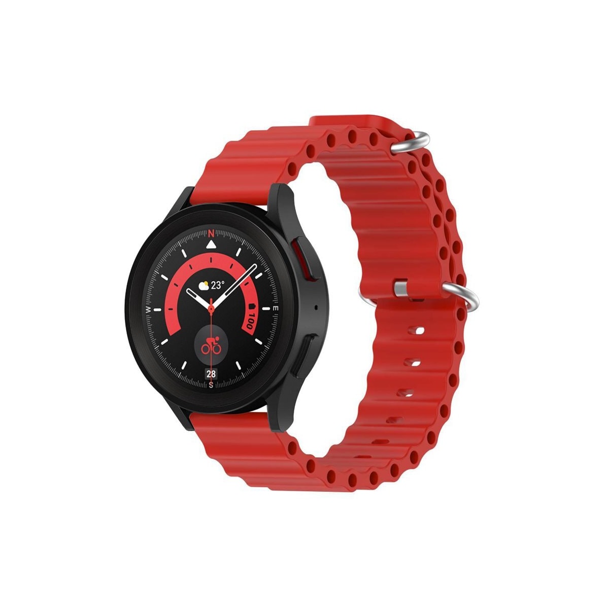 Ocean Armbånd Samsung Galaxy Watch 5 Pro (45mm) Rød