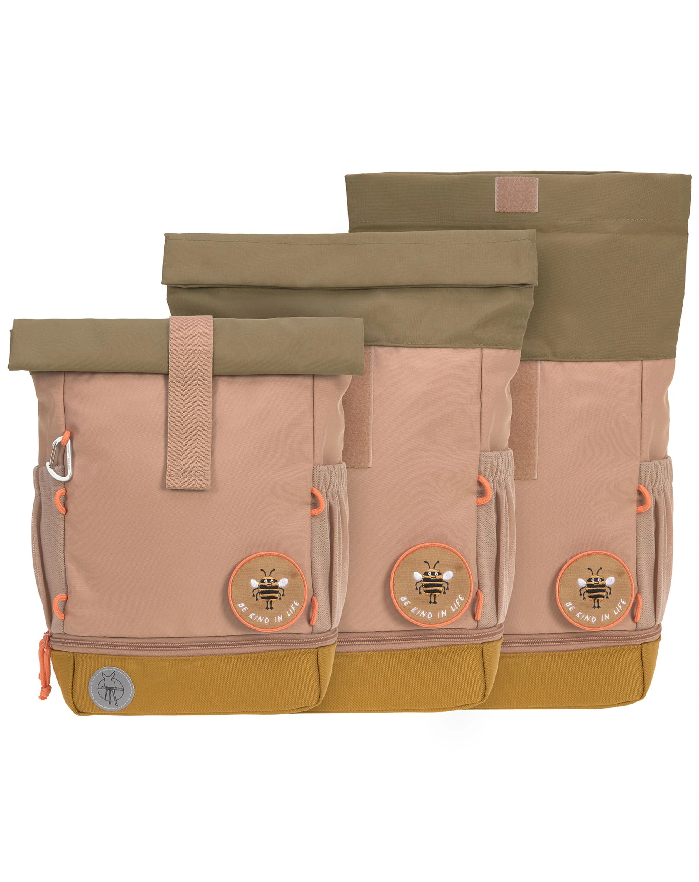 Rolltop-Rucksack NATURE (32,5x23x11) in hazelnut