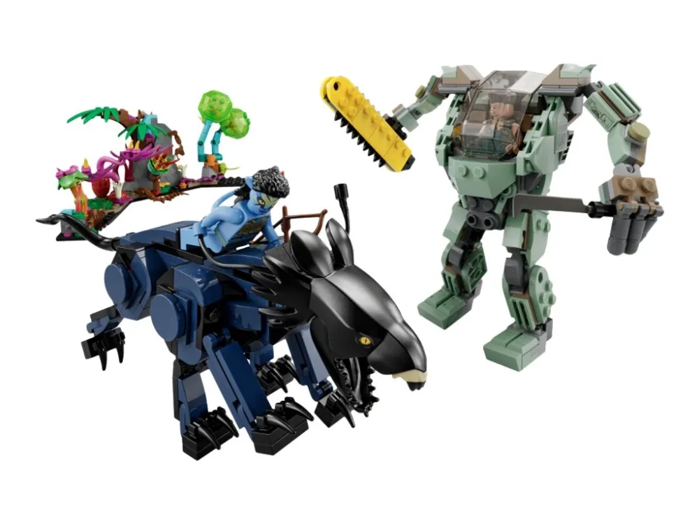 LEGO Avatar 75571 Neytiri & Thanator vs. AMP Suit Quaritch