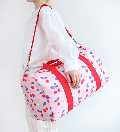 A Little Lovely Company Wochenendtasche - 26 L - Kirschen