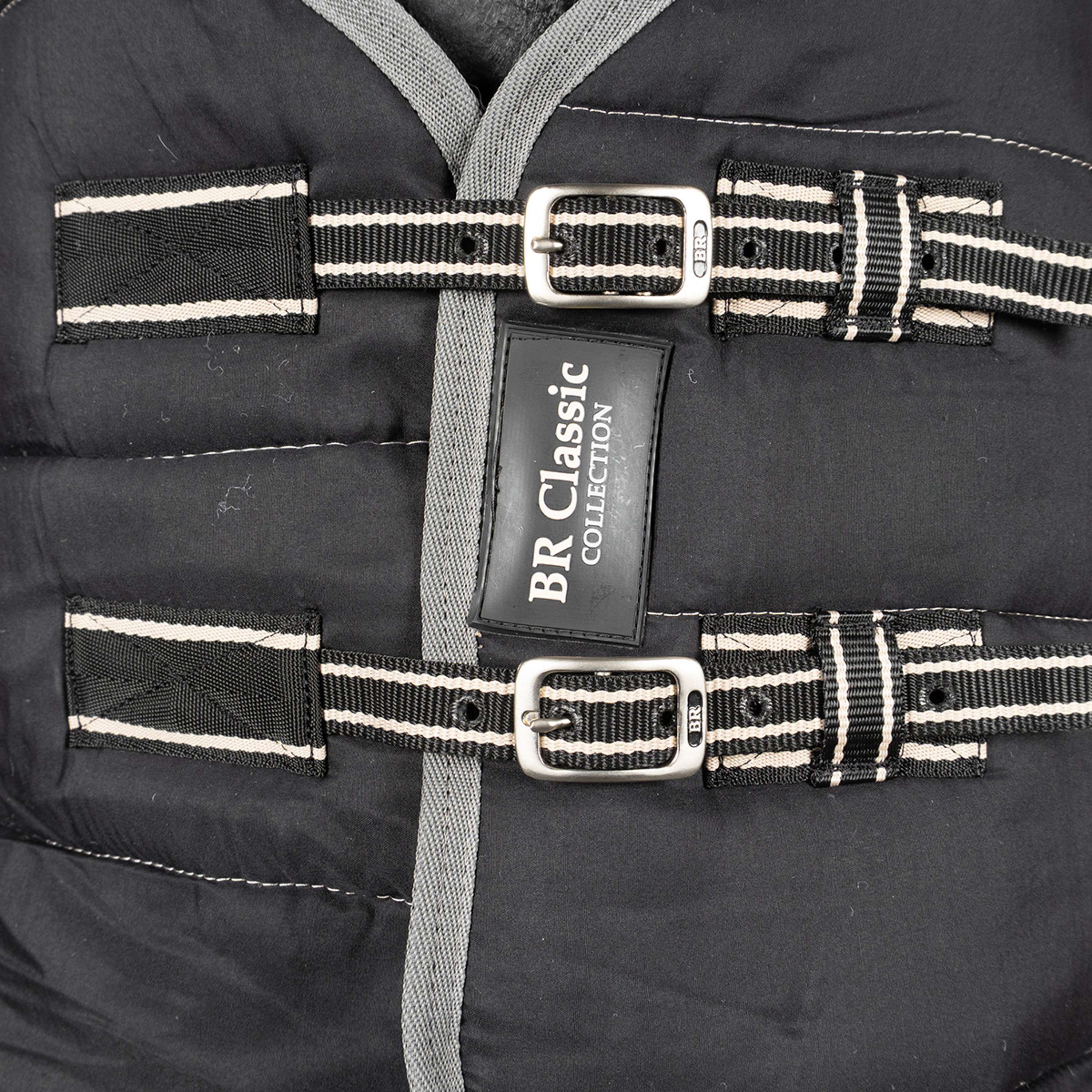 BR Onderlegdeken High Neck Classic 200g Zwart