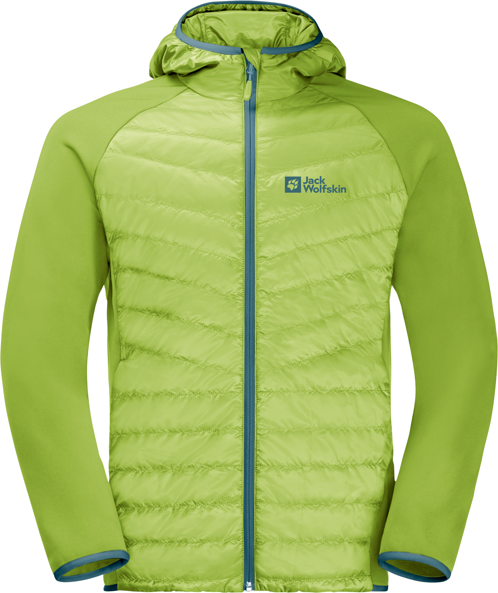 Jack Wolfskin Routeburn Pro Hybrid Herren Übergangsjacke fresh green
