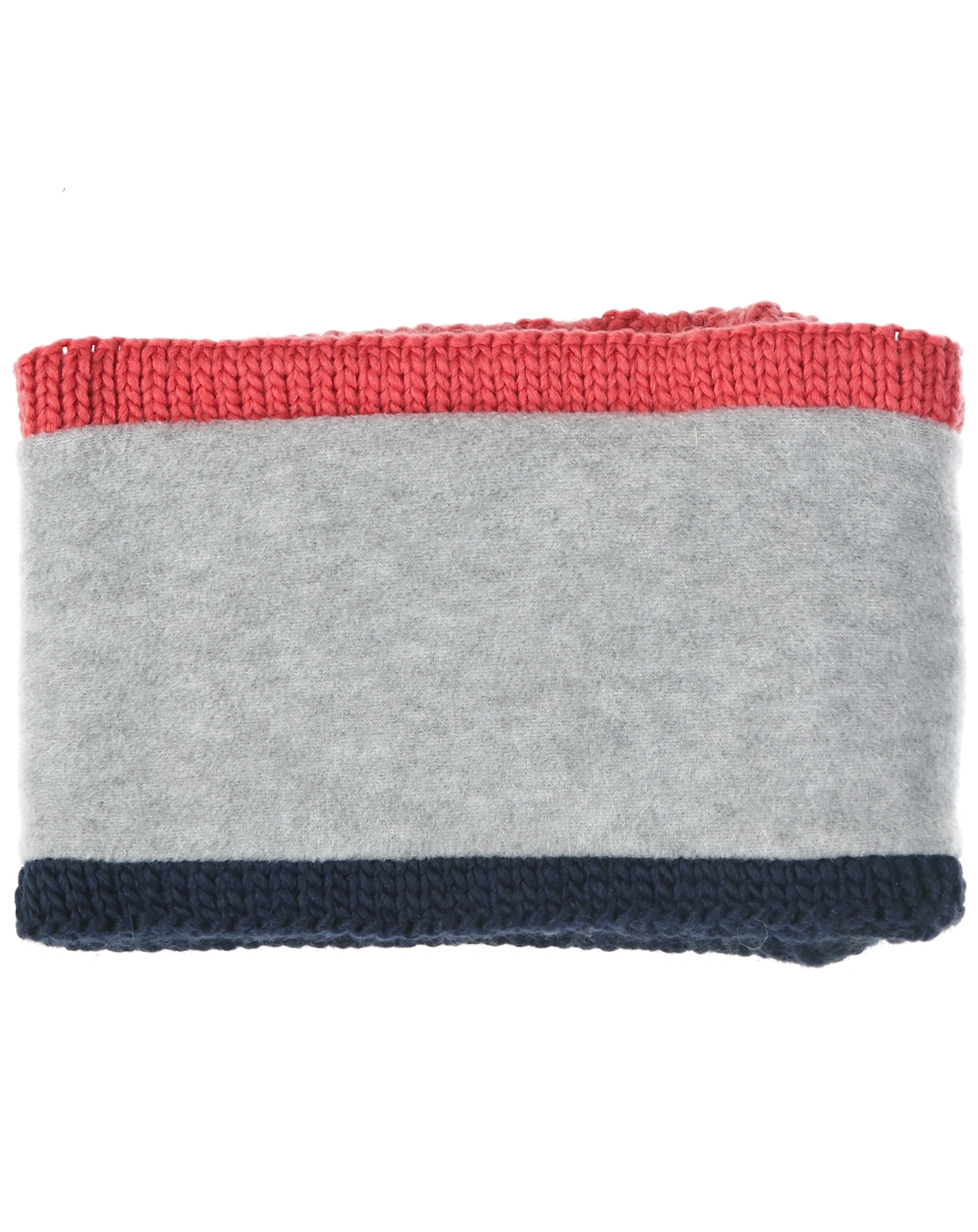 Strick-Schlauchschal LETKU in navy/rose