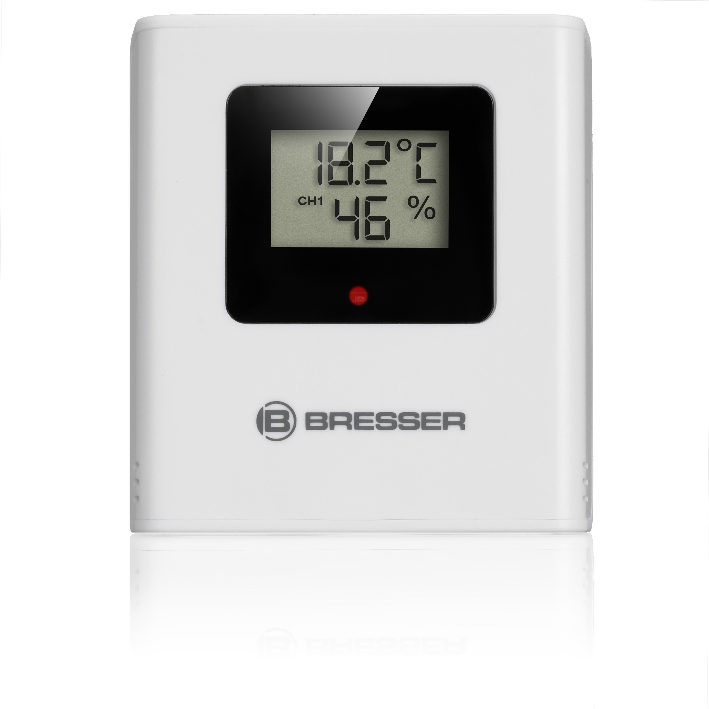 BRESSER ClimateTemp NBF Farbwetterstation mit DCF-Zeitsignal