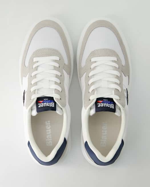 Blauer S5BUCK02 Sneaker in Weiß