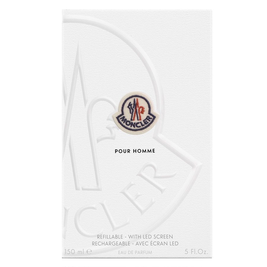 Moncler Pour Homme Eau De Parfum With Led Screen 150ml