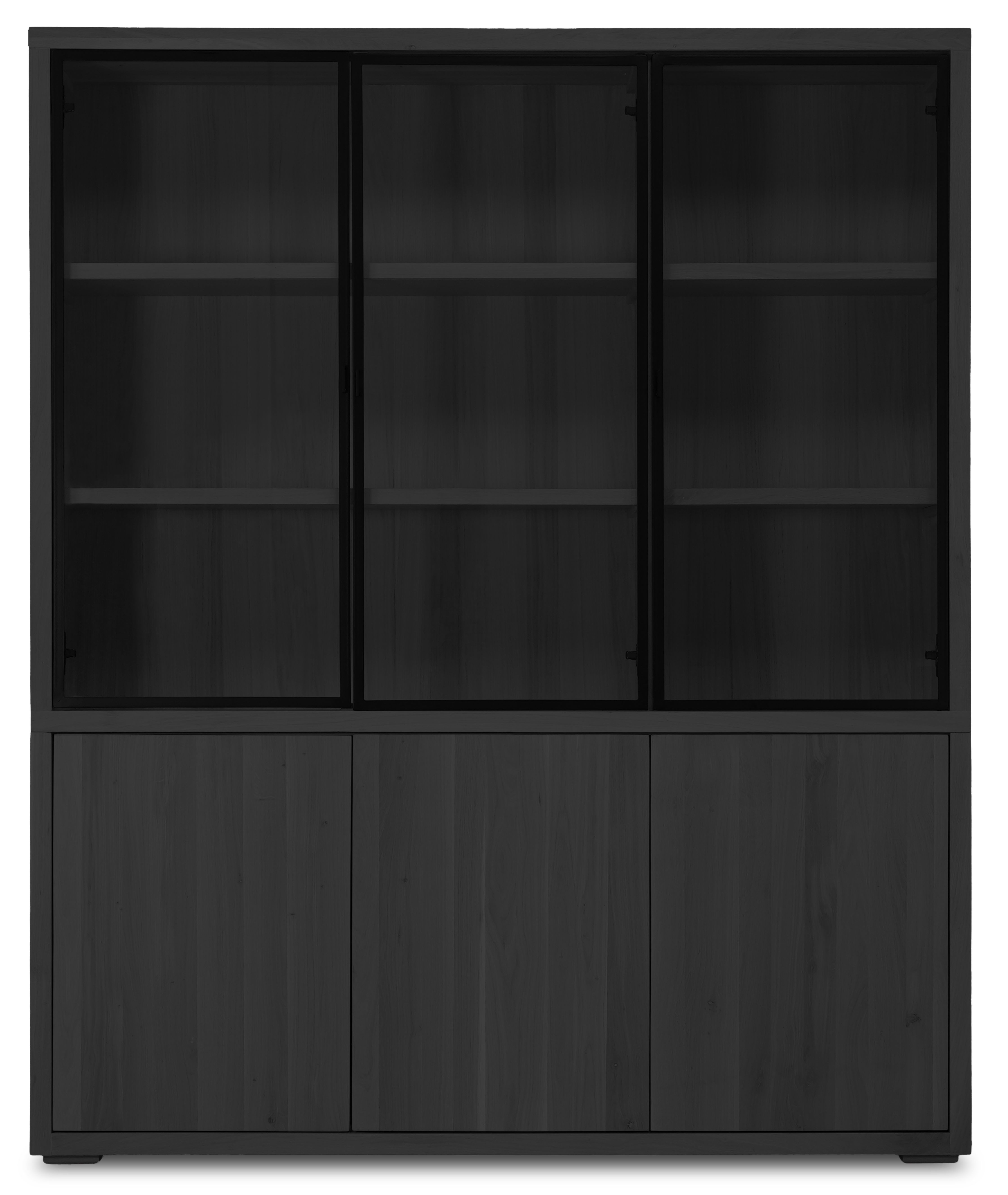 Vitrinekast   Established B170 x D40 x H210 cm
