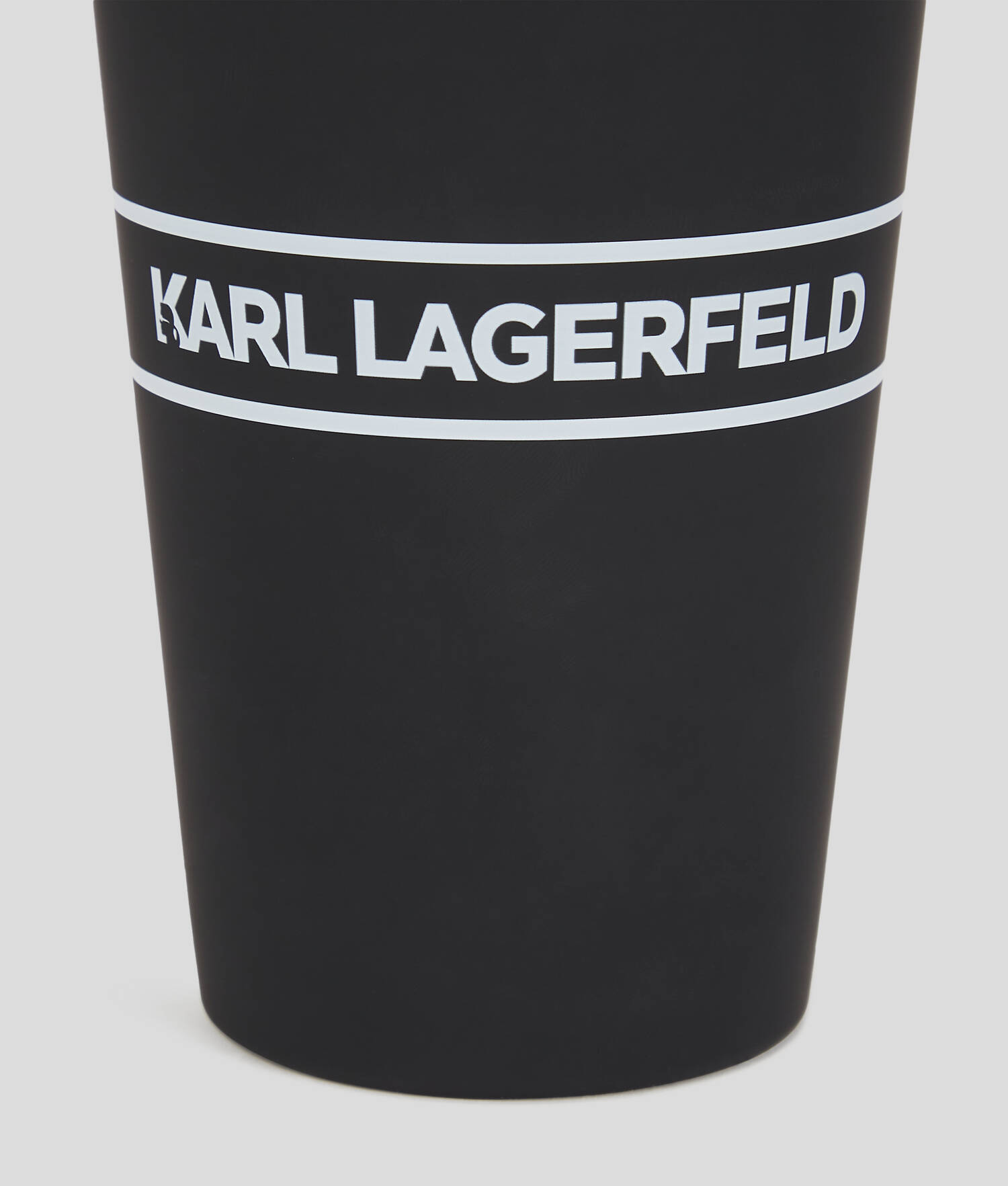 TASSE À EMPORTER AVEC LOGO KARL - Noir